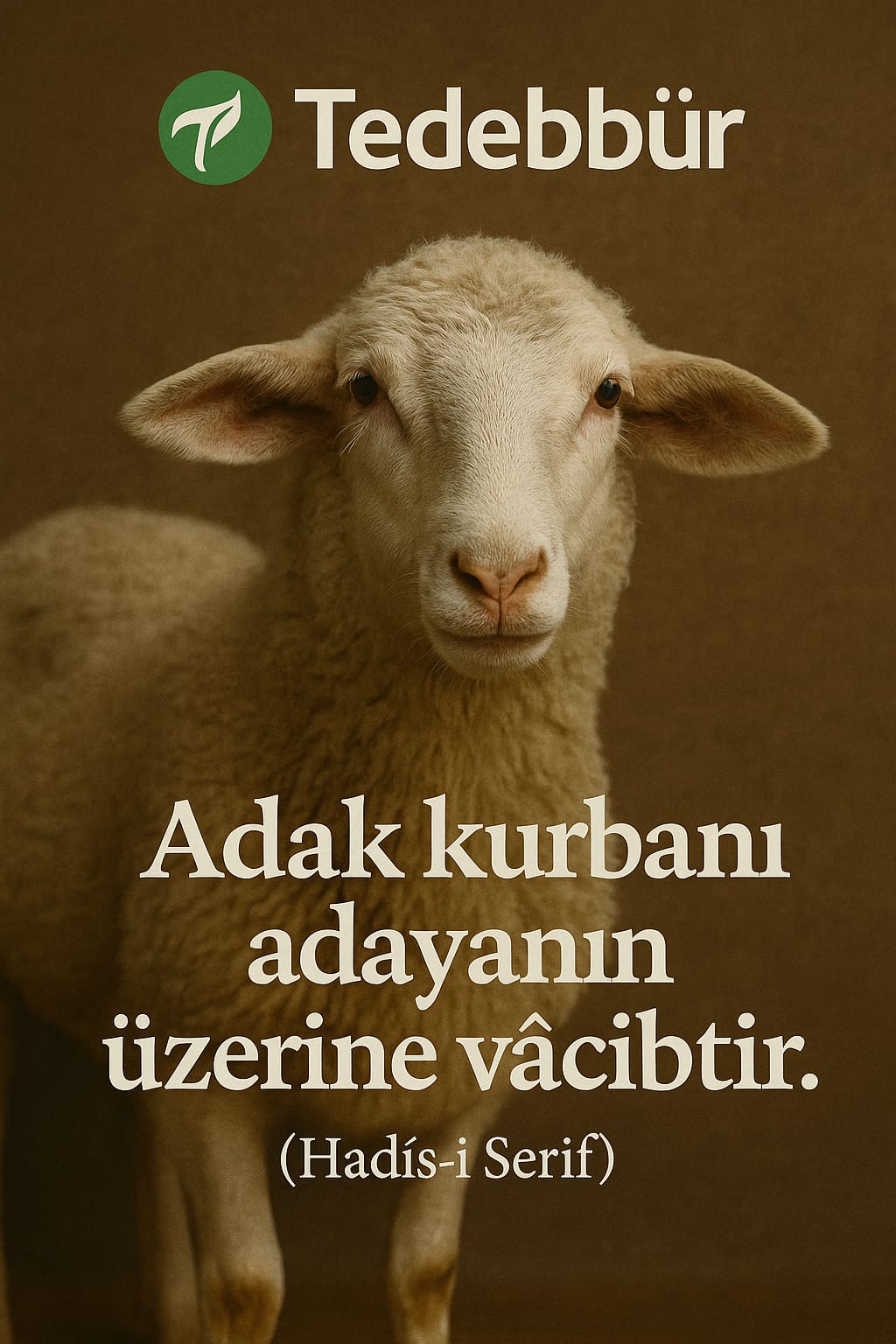ADAKLIK HAYVAN VE ADAK KURBAN İBADETİ